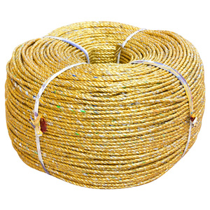 黄金绳金纸绳大棚压膜绳子捆绑绳废d磨编织包装耐银壳打包绳塑料