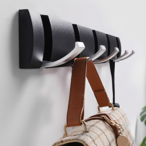 门后衣服挂钩免打孔挂衣钩入户进门玄关衣帽钩排钩挂衣架壁挂墙上