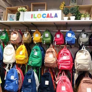 日本正品代购cilocala双肩包男女背包妈咪包学生儿童书包外出旅行