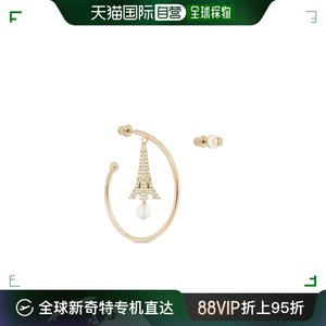 香港直邮Dior 不对称艾菲尔铁塔饰耳环 E2844WOMRS