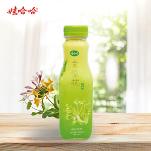 娃哈哈金银花茶植物饮料400ml*15整箱