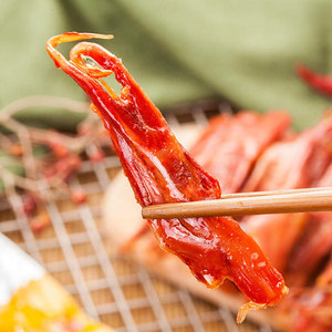 藤桥牌精品温州土特产麻辣酱香鸭舌头218g休闲