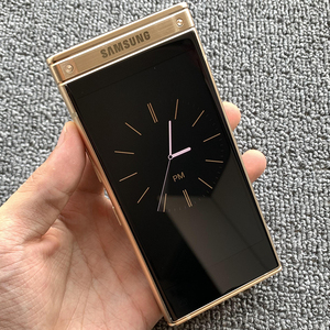 二手三星sm-w2018双卡全网通4g国行正品智能商务原装三星翻盖手机