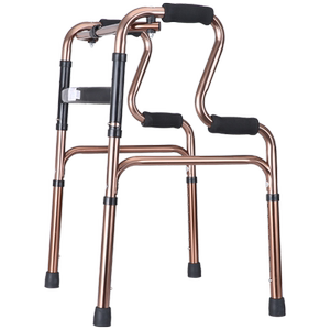 可孚助行器康复辅助轻便可折叠伸缩四脚拐杖老人病人行走助步器可