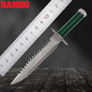 正品美国rambo兰博1史泰龙第一滴血影视道具高端收藏户外野营小刀