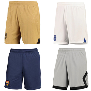 巴萨巴黎球裤22-23-24欧冠客主场足球短裤训练裤长裤30号梅西10号