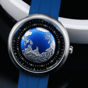 【现货】ciga design玺佳机械表u系列蓝色星球地球表机械表腕表