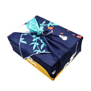 新式和风桌c布包裹便当布包袱皮风年敷新吕盒物礼包装布定制 月兔