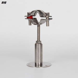 304不锈钢管夹可调节管支架托底卡扣箍固定管码燃气管道水管卡