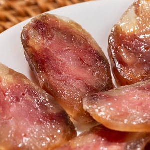 【荣姓品肠】安徽口碑腊肠咸味纯肉风干香肠特产农家手工自制80克