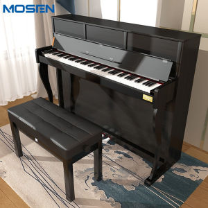 莫森(mosen)智能立式电钢琴ms-288p木纹星耀黑电子数码钢琴88键全