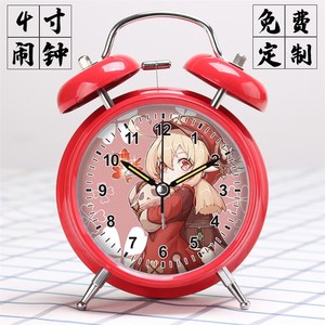 日系二次元动漫游戏周边闹钟学生静音超大声闹铃定制火影蕾姆狂三