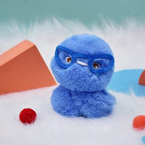 小鸡彩虹毛绒玩具儿童公仔抱抱环不掉毛成人安抚可爱啪啪圈装饰