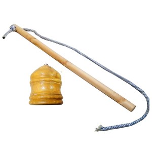 槐木陀螺玩具传统陀螺抽陀螺实木j陀螺玩具带鞭杆绳空竹