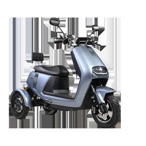 三辉电动三轮车接送孩子男女休闲代步电瓶摩托车山区爬坡王不倒翁