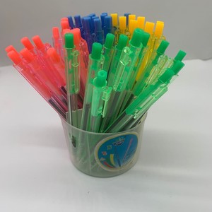 小豆芽圆珠笔小豆芽圆珠笔,60支每桶按动小豆芽圆珠笔