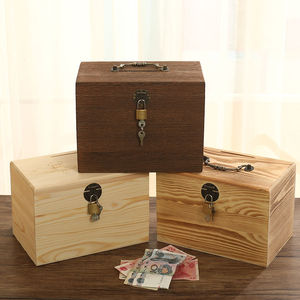 【实木存钱盒】实木存钱盒品牌,价格 - 阿里巴巴