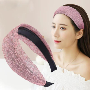 韩国女士遮白发发卡的发箍百搭外出防滑宽边压发超宽头箍发带头饰