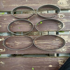 不锈钢椭圆模具加厚家用商用一体成型玉米饼馒头煎饼米糕米粑模