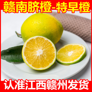 【赣南脐橙特早】赣州甜橙子新鲜10斤现摘5产地直发水果当季整箱