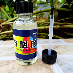 羽绒n服专用修补胶 无痕透明布料衣服胶水粘logo图案字母皮革软胶