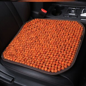 天然野生桃核汽车坐垫夏季凉垫按摩养生单片夏天桃胡山核桃座椅垫