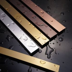 木地板压条不锈钢u型条收纳大小收口压边高低扣门槛网线明装电线