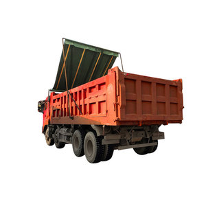 渣土车自动篷布机配件货车帆布前后伸缩自卸车电动篷布盖泥头车盖