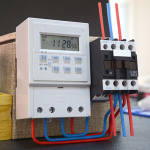 微电脑时控定时开关三相380v增氧机水泵自动断电时间控制器,3kw
