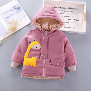 一周宝宝加厚外套女