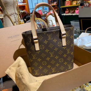 真古二奢/lv/路易威登/中古薇薇安小号/后换植鞣革/95新