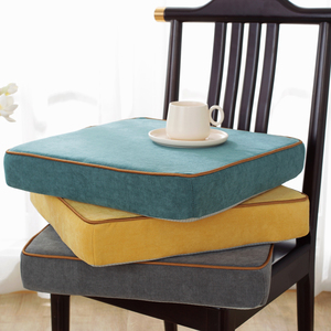 新中式椅子垫沙发海绵垫座垫订做换鞋凳加厚定做硬高密度海绵坐垫