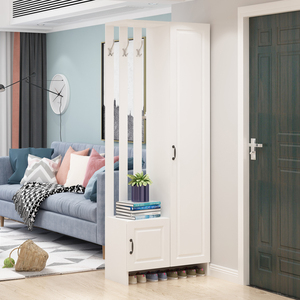 客厅隔断柜靠墙屏风进门家用镂空玄关鞋柜一体简约现代入户酒柜