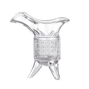 帝王酒杯候爵杯水晶玻璃白酒杯仿古代家用三足鼎小酒杯个性烈酒杯