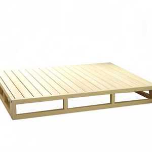 定制实木简易板硬床12硬床板18米排骨架双人榻榻米地台床免漆.