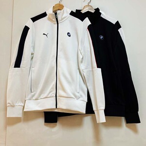 彪马/puma bmw宝马联名男赛车运动针织开衫夹克外套 597991-01-02