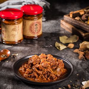 鸭辣骨辣椒骨200g*2瓶广西百色隆林西林县麻鸭肉风味特产