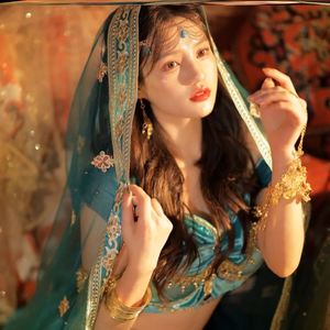 西域舞姬服装新疆古风汉服公主异域风情大漠飘逸形体艺考国风汉唐