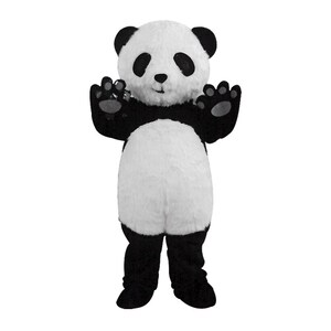 卡通人偶服装大熊猫小熊玩偶服全身套头成人穿发传单衣服演出道具