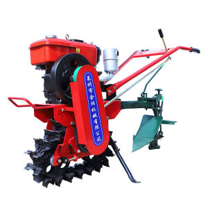 柴油汽油微耕机多功能小型松土起垄除草翻土开沟耕田耕地旋耕农机
