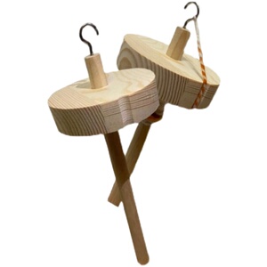 狗毛锤线纺纺锤狗毛diy毛发编毛猫织围脖羊毛捻线器纺线器工具.