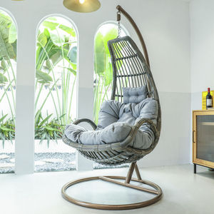 紫叶单人吊椅室内成人吊床摇篮吊椅阳台秋千摇椅懒人鸟巢吊篮藤椅