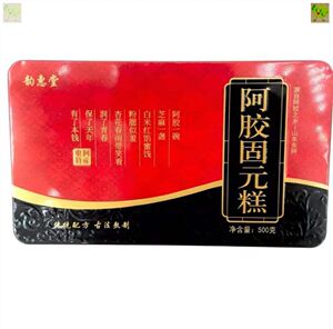 韵惠堂阿胶固元糕500g*3盒即食手工自制山东东阿阿胶固元膏啊胶