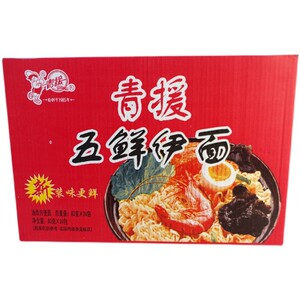 青援五鲜伊面方便面山东怀旧儿时回忆零食整箱干吃