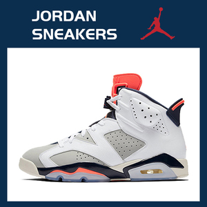 jordan 6 tinker aj6 手稿白蓝红外线男女篮球运动鞋 384664-104