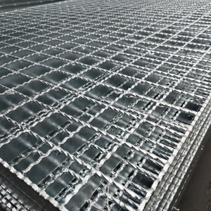 热镀锌钢格栅板地沟水沟盖板格栅板不锈钢沟盖板踏步板平台钢格板