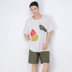 i徐兄弟汗蒸服女桑拿服男女情侣b按摩服套装品牌大码棉麻家居服浴