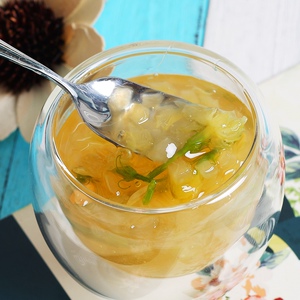 白桃茉莉颗粒果酱1l奶茶店专用果酱果肉果粒桶装做酸奶用