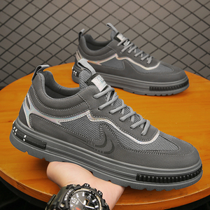 耐克男鞋秋季2022新款夏季透气工作上班网面运动休闲防滑工地劳保