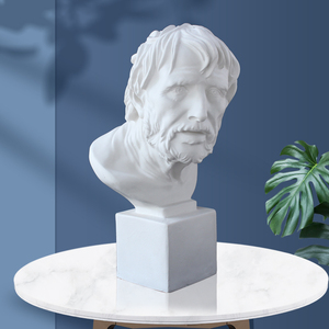 新品石里像芬膏教具ho50cm美术几何体塞内卡阿膏斯多石石膏像摆件